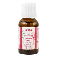 Aromaterapia - Hebda, olejek tymiankowy biały, 15 ml - miniaturka - grafika 1