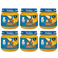 Desery dla dzieci - Zestaw Gerber Zupka, jarzynowa z królikiem, po 5 miesiącu, 6 x 125 g - miniaturka - grafika 1