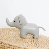 Grzechotki dla dzieci - Little Big Friends Grzechotka Słonik Vincent pupil do rączki - miniaturka - grafika 1