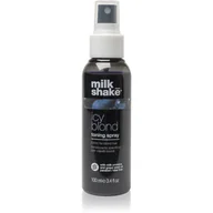 Farby do włosów i szampony koloryzujące - Milk Shake Icy Blond toner w sprayu do włosów blond i rozjaśnianych 100ml - miniaturka - grafika 1