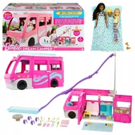 Lalki dla dziewczynek - Barbie Kamper Marzeń Auto Dream Camper Prezent Dla Dziewczynki Dziecka - miniaturka - grafika 1