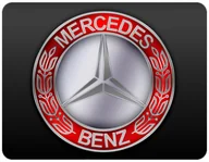 Podkładki pod mysz - PODKŁADKA POD MYSZKĘ MERCEDES BENZ Z IMIENIEM 23x19CM DO LAPTOPA - miniaturka - grafika 1