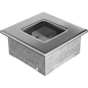 Kratki.pl KRATKA KOMINKOWA PROSTOKĄTNA NIKLOWANA 110X110 MM 11N - Akcesoria kominkowe - miniaturka - grafika 1