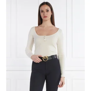 Pinko Bluzka MADAGASCAR | Slim Fit - Bluzki damskie - miniaturka - grafika 1
