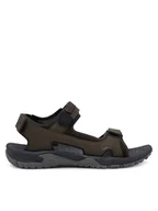 Sandały męskie - Jack Wolfskin Sandały Lakewood Cruise Sandal M 4019011 Brązowy - miniaturka - grafika 1