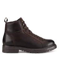 Botki męskie - Trzewiki Lasocki ITALIAN-02 MB Brązowy - miniaturka - grafika 1