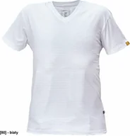 Odzież robocza - CERVA NOYO ESD V - t-shirt - biały L - miniaturka - grafika 1