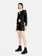 Kurtki damskie - Sisley Kurtka damska 2X9WLN017, Black 100, 36, czarny 100, 36 - miniaturka - grafika 1