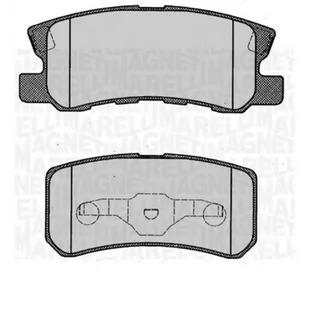 Klocki hamulcowe - komplet MAGNETI MARELLI 363916060340 - Klocki hamulcowe - miniaturka - grafika 1