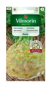 Seler korzeniowy Maxim 0,5 g Vilmorin - Nasiona i cebule - miniaturka - grafika 1