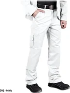 Odzież robocza - R.E.I.S. LH-VOBSTER - spodnie ochronne do pasa - biały 56 - miniaturka - grafika 1