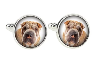 Shar Pei - spinki do mankietów, ozdoba koszuli, zawieszka do koszuli marki Art-Dog - Spinki do mankietów i krawatów Shar Pei - spinki do mankietów, ozdoba koszuli, zawieszka do koszuli marki Art-Dog - Spinki do mankietów i krawatów - miniaturka - grafika 1