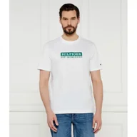 Koszulki męskie - Tommy Hilfiger T-shirt Regular Fit - miniaturka - grafika 1