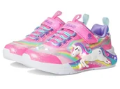 Buty dla dziewczynek - Skechers Dziewczęce sneakersy Unicorn Chasers, Pink Sparkle Mesh Multi Trim, 33.5 EU - miniaturka - grafika 1