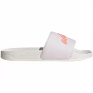 Klapki i japonki damskie - Klapki damskie adidas Adilette Shower biało-różowe GZ5925 38 - miniaturka - grafika 1