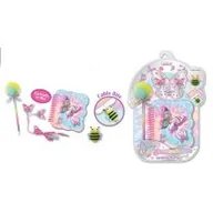 Zabawki kreatywne - Pecoware Zestaw Słuchawki zatyczka kołozeszyt długopis Motylek - miniaturka - grafika 1