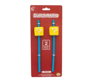 Paladone Super Mario Straws - Gadżety dla graczy - miniaturka - grafika 1