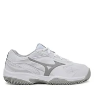 Buty sportowe damskie - Buty do tenisa Mizuno Break Shot 5 Cc 61GC2526 Biały - miniaturka - grafika 1