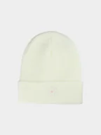 Czapki dla dzieci - 4F Czapka zimowa dziecięca - beżowa Uniwersalny - miniaturka - grafika 1