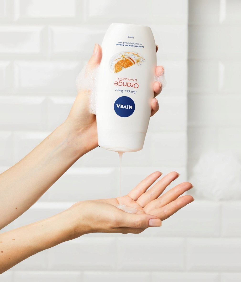 NIVEA żel płyn pod prysznic damski zestaw 5x500ml