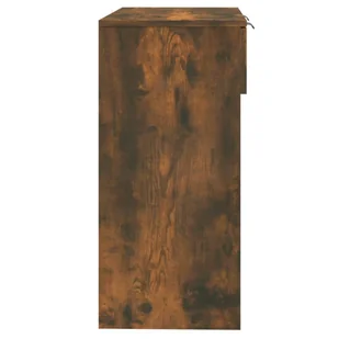 Lumarko Stolik konsolowy, przydymiony dąb, 90x36x75 cm - Konsole i sekretarzyki - miniaturka - grafika 8