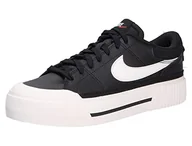 Trampki damskie - Nike Court Legacy Lift, Trampki damskie, Black Sail White Team Pomarańczowy, 38 EU - miniaturka - grafika 1