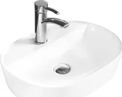 Umywalki - Umywalka Mexen Mexen Iris umywalka nablatowa 50 x 38 cm biała - 21995000 - miniaturka - grafika 1