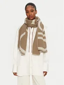 Apaszki i szaliki damskie - Calvin Klein Szal K60K612879 Beżowy - miniaturka - grafika 1