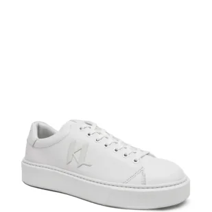 Karl Lagerfeld Skórzane trampki MAXI KUP Monogram Injekt Lo - Trampki męskie - miniaturka - grafika 1