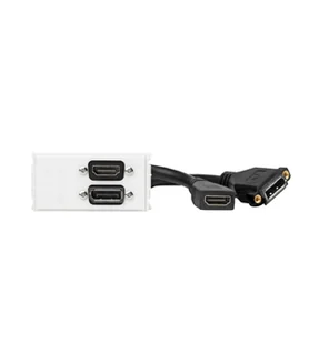 VivoLink Outlet Panel Displayport+HDMI WI221267 - Tuning komputera - akcesoria - miniaturka - grafika 1
