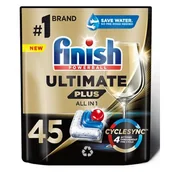 Płyny do naczyń - FINISH Quantum Ultimate Plus kapsułki do zmywarki Fresh 45szt. - miniaturka - grafika 1