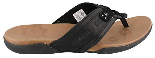 Merrell Damskie japonki PARVA, czarny - czarny Black - 36 EU