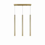 Lampy sufitowe - Lungo 3 linia złota - miniaturka - grafika 1