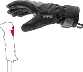 Rękawice narciarskie - Leki LEKI RĘKAWICE Pegas 3D GTX 7.5 - miniaturka - grafika 1