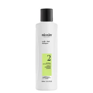 Nioxin System 2 szampon oczyszczający do włosów naturalnych, mocno przerzedzonych, 300 ml - Szampony do włosów - miniaturka - grafika 1