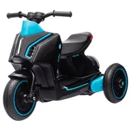 Pojazdy elektryczne dla dzieci - Milly Mally Pojazd na akumulator Skuter City Black - miniaturka - grafika 1