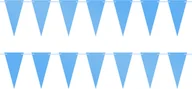 Sylwester - Baner girlanda flagietki błękitne - 250 cm - miniaturka - grafika 1