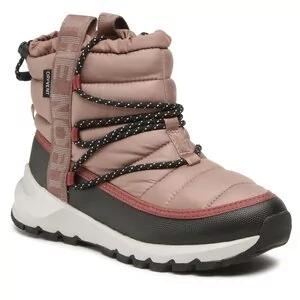 Śniegowce The North Face - Thermoball Lace Up Wp NF0A5LWD7T41-050 Deep Taupe/Tnf Black - Śniegowce damskie - miniaturka - grafika 1