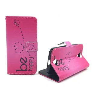 Etui na telefon komórkowy Etui na telefon komórkowy Apple iPhone SE Be Happy Pink - Etui i futerały do telefonów - miniaturka - grafika 1