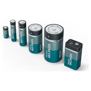 Bateria alkaliczna, AAA (LR03), AAA, 1.5V, Sencor, Folia, 4-pack - Baterie i akcesoria - miniaturka - grafika 11