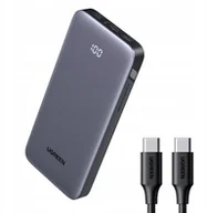 Powerbanki - Powerbank Ugreen Powerbank Nexode 10000mAh 30W USB-A 2xUSB-C - szary - miniaturka - grafika 1