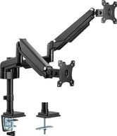 Akcesoria do komputerów stacjonarnych - InLine InLine® Desktop Mount with Lifter movable for two Displays up to 82cm 32" max. 9kg - miniaturka - grafika 1