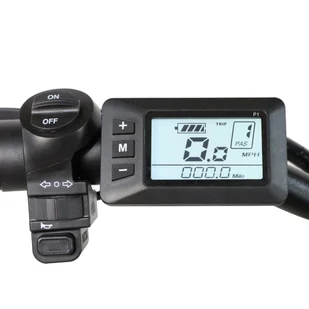 Rower elektryczny BAOLUJIE DZ2030, opony 20*4,0 cali, silnik 500W, bateria 48V 13Ah, maks. prędkość 40km/h - biały - Rowery elektryczne - miniaturka - grafika 8