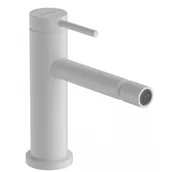 Baterie bidetowe - HANSGROHE 73201700 Tecturis S Jednouchwytowa bateria bidetowa z kompletem odpływowym Biały Matowy - miniaturka - grafika 1