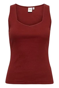 ICHI Damska koszulka IHORETA TO2 na ramiączkach/Cami Shirt, 191526/Chocolate Truffle, S, 191526/Chocolate Truffle, S - Koszulki i topy damskie - miniaturka - grafika 1