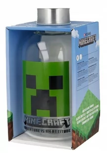Butelka Szklany Bidon Na Wodę 620Ml - Minecraft - Shakery i bidony sportowe - miniaturka - grafika 1