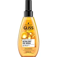 Farby do włosów i szampony koloryzujące - Schwarzkopf Olejek termoochronny do włosów - Gliss Kur Thermo Protect Olejek termoochronny do włosów - Gliss Kur Thermo Protect - miniaturka - grafika 1