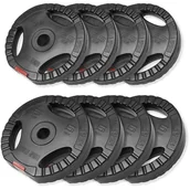 Obciążenia - Gorilla Sports Obciążenia winylowe Gripper 4x2,5kg, 4x5kg (100654-00007-0114) - miniaturka - grafika 1