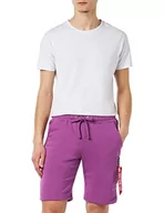 Moda i Uroda OUTLET - ALPHA INDUSTRIES X-Fit Cargo Short Bluza, Ciemny Purpurowy, L Dorosły, Dark Magenta, L - miniaturka - grafika 1