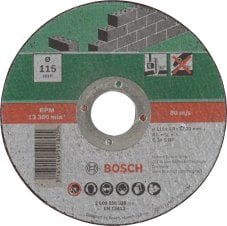 Bosch SKÆRESKIVE STEN 115X2,5MM LIGE